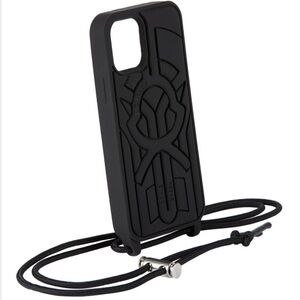 Moncler Genius Craig Green Black Silicone iPhone 12 & iPhone 12 Pro Case NWT